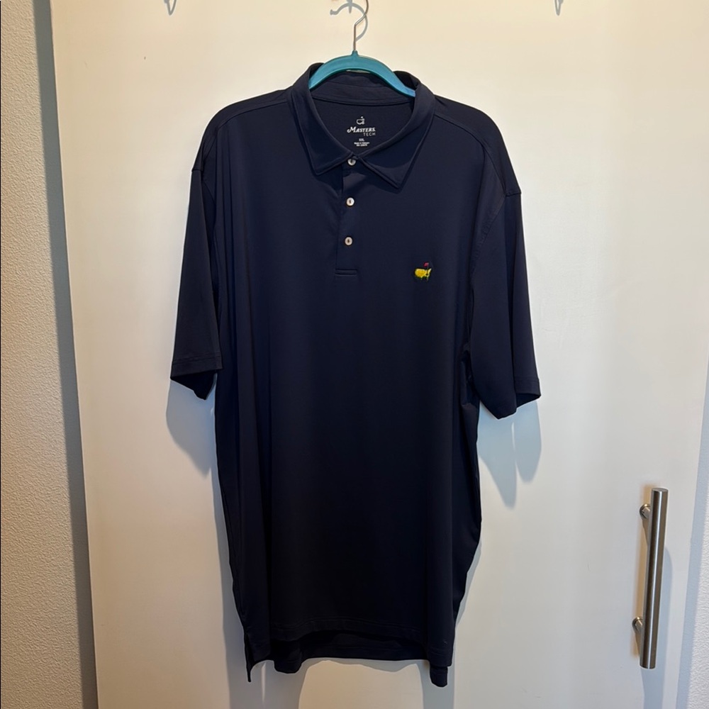 Masters Blue Polo Shirt Casual Cotton Blend